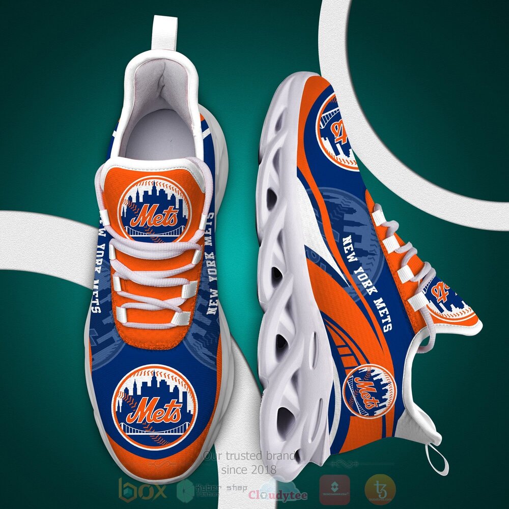 BEST MLB New York Mets Clunky Sneakers 3 MLB New York Mets Clunky Max Soul Shoes 1 2
