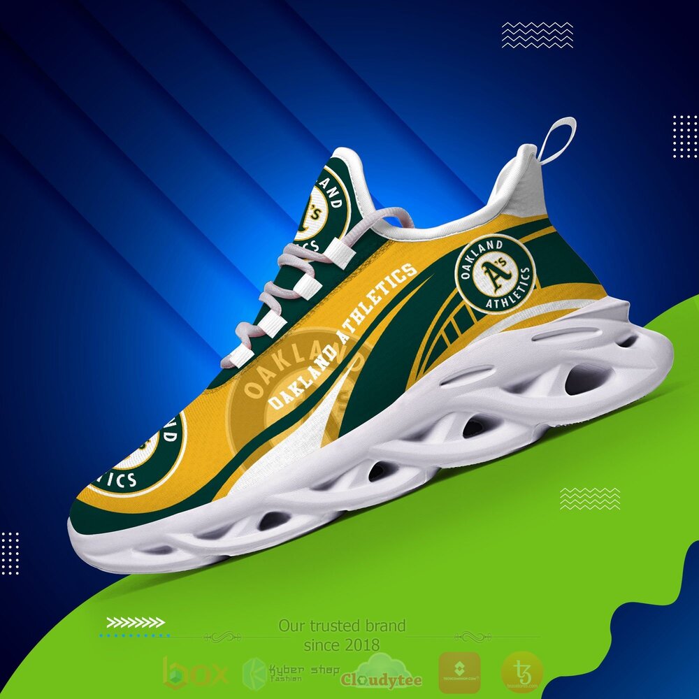 BEST MLB Oakland Athletics Clunky Sneakers 6 MLB Oakland Athletics Clunky Max Soul Shoes