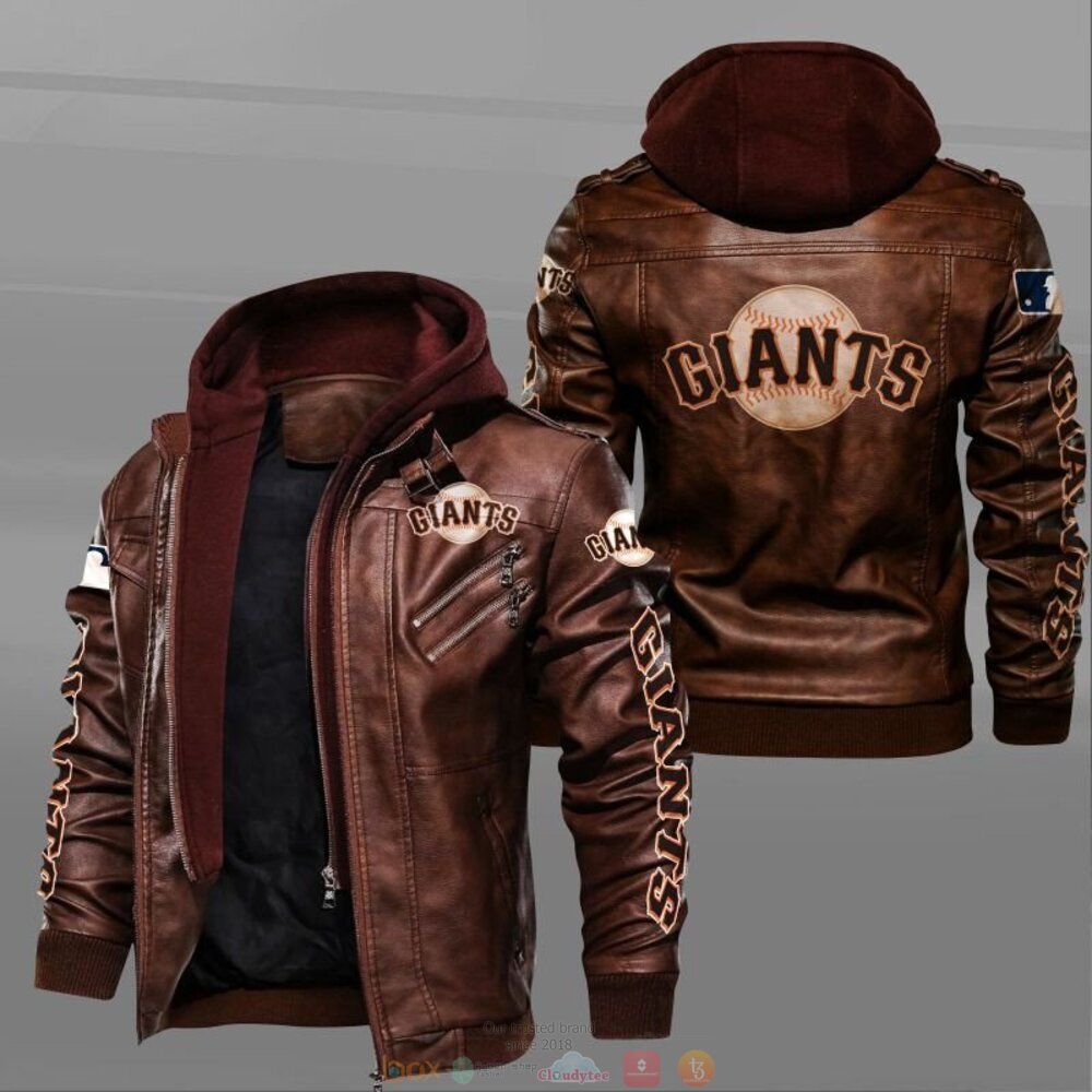 MLB San Francisco Giants Leather Jacket 1