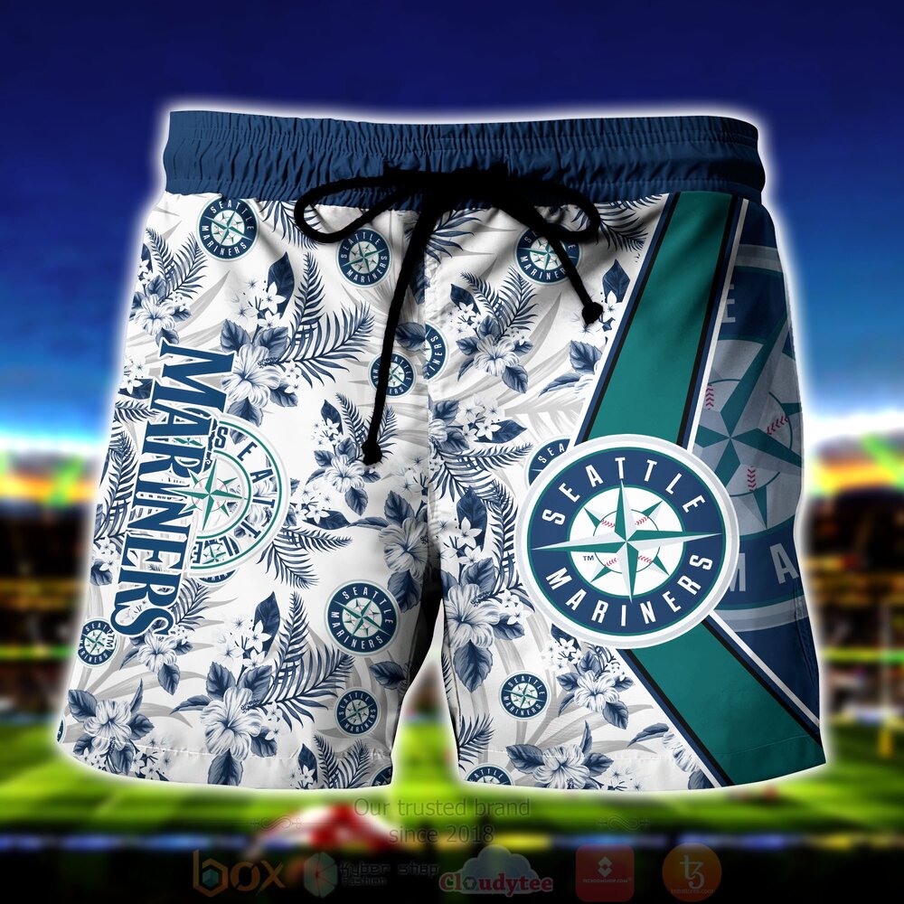 BEST MLB Seattle Mariners Skeleton Aloha Shirt, Short 4 MLB Seattle Mariners Skeleton Hawaiian Shirt Short 1 2 3 4