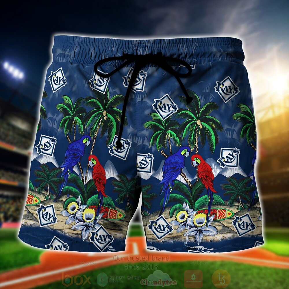 BEST MLB Tampa Bay Rays Tropical Sea And Parrots Aloha Shirt, Short 5 MLB Tampa Bay Rays Tropical Sea And Parrots Hawaiian Shirt Short 1 2 3 4 5