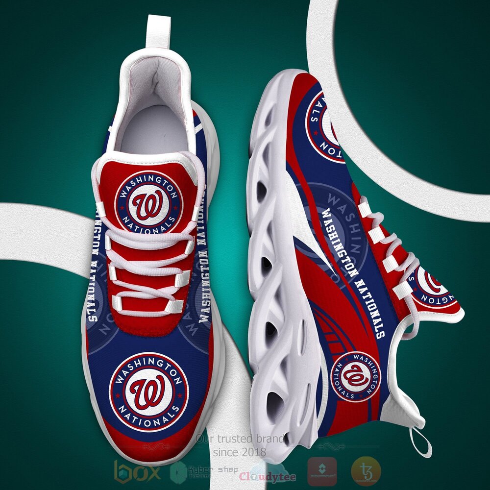 BEST MLB Washington Nationals Clunky Sneakers 3 MLB Washington Nationals Clunky Max Soul Shoes 1 2