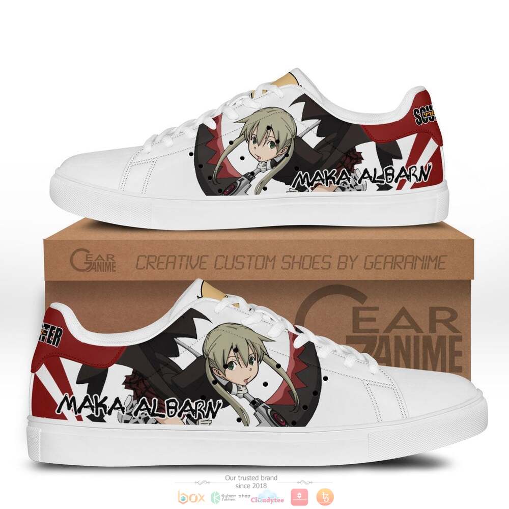 Maka Albarn Anime Soul Eater Skate Stan Smith Shoes