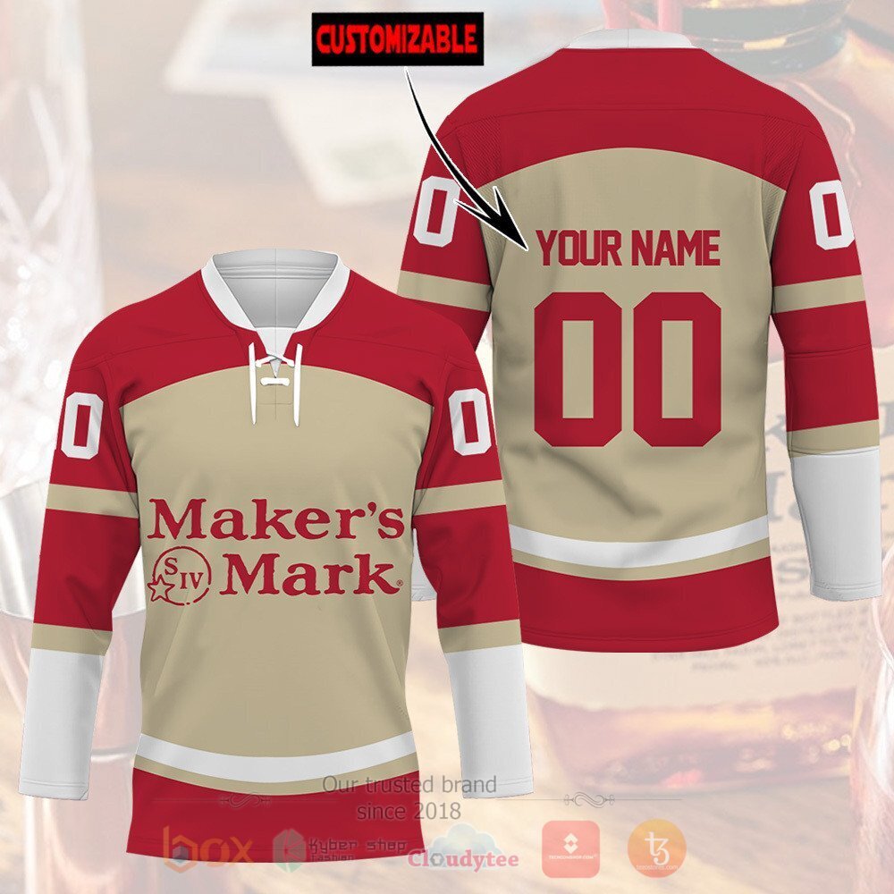 BEST Makers Mark Personalized Jersey Hockey 1 Makers Mark Personalized Hockey Jersey
