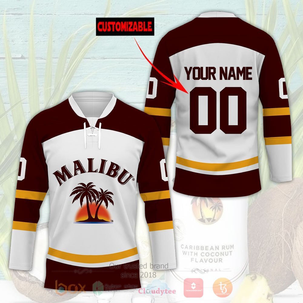 Malibu Personalized Hockey Jersey