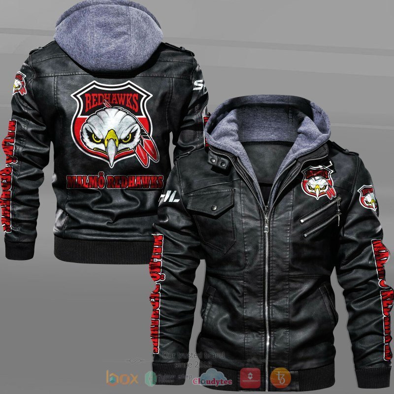 Malmo Redhawks Leather Jacket