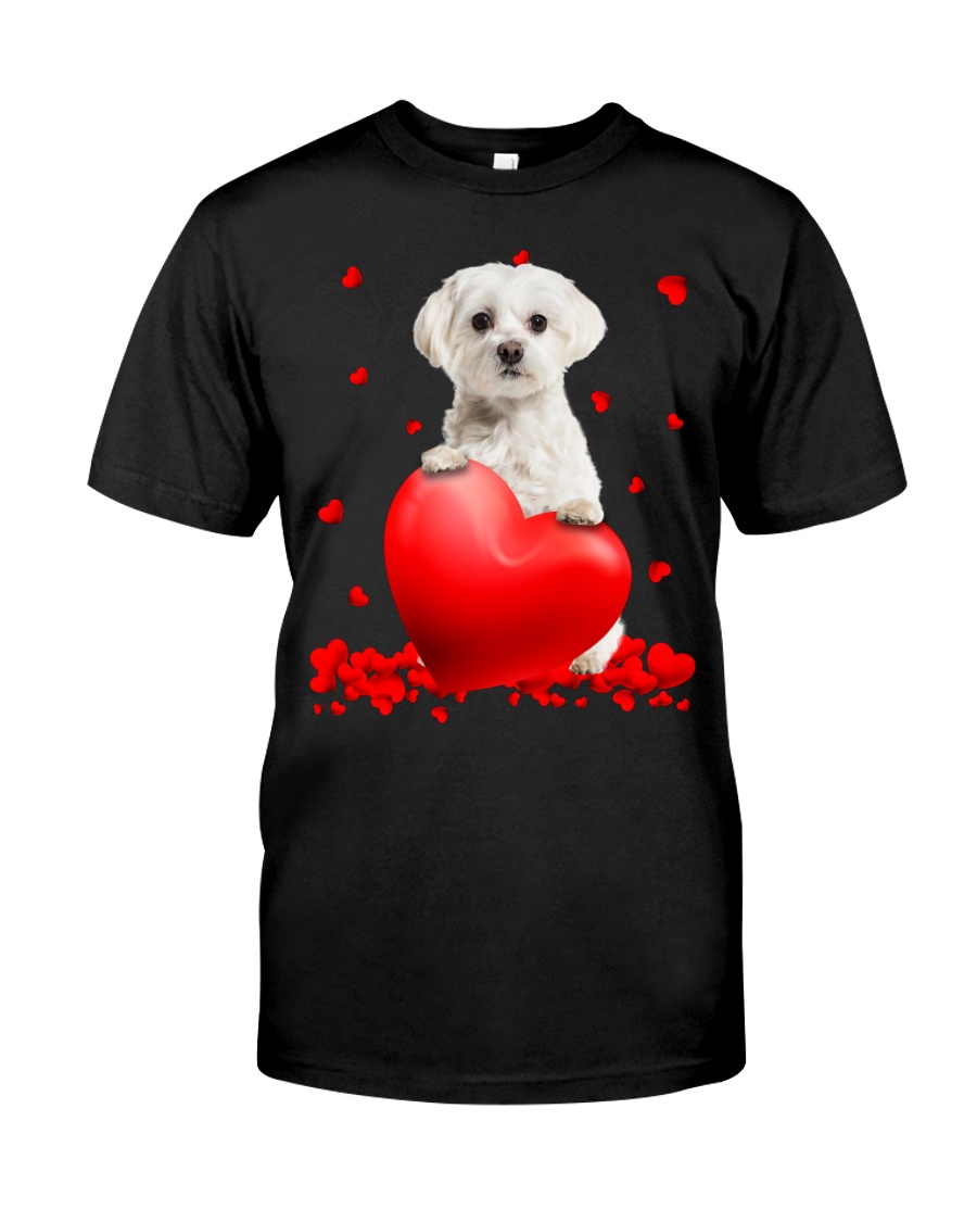 Maltese Valentine Hearts jersey shirt, hoodie 10 Maltese Valentine Hearts shirt hoodie 1