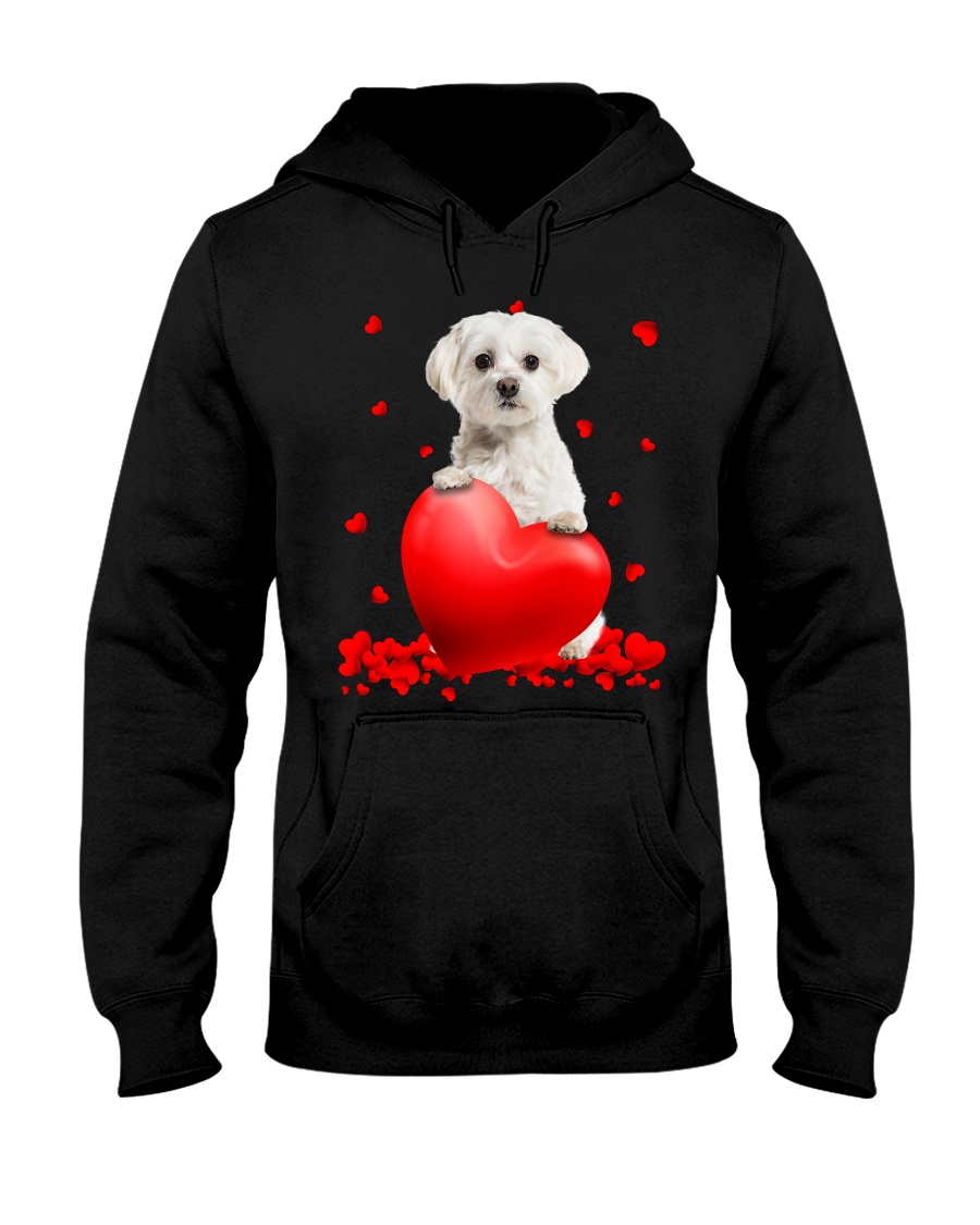Maltese Valentine Hearts jersey shirt, hoodie 7 Maltese Valentine Hearts shirt hoodie 4