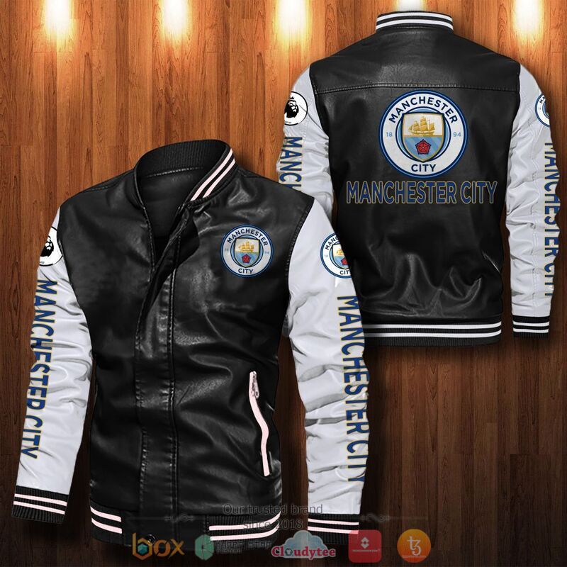 Manchester City Bomber leather jacket