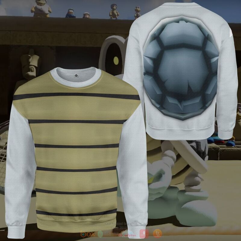 Mario Dry Bones 3D Shirt Hoodie 1 2 3 4 5 6 7 8