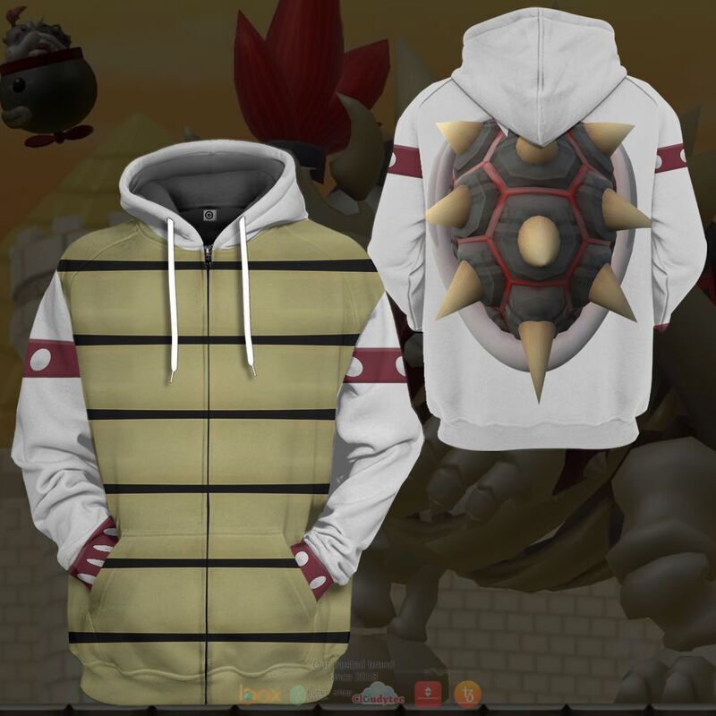 Mario Dry Bowser 3D Shirt, Hoodie 5 Mario Dry Bowser 3D Shirt Hoodie 1 2 3 4