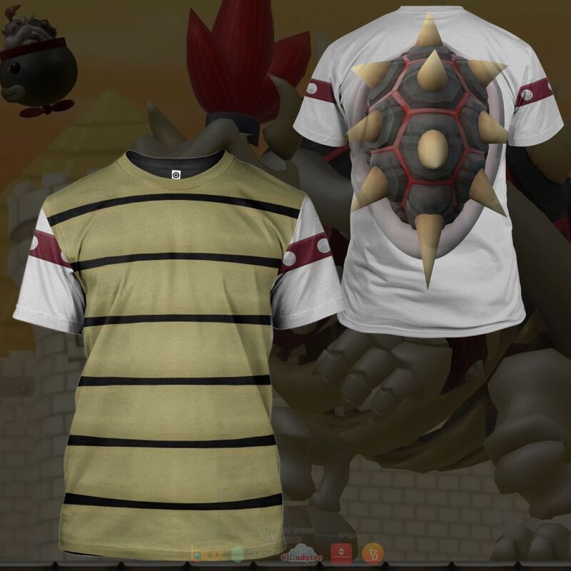Mario Dry Bowser 3D Shirt, Hoodie 9 Mario Dry Bowser 3D Shirt Hoodie 1 2 3 4 5 6 7 8
