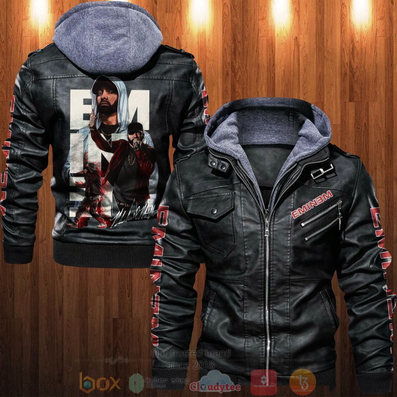 Marshall Bruce Mathers III Leather Jacket