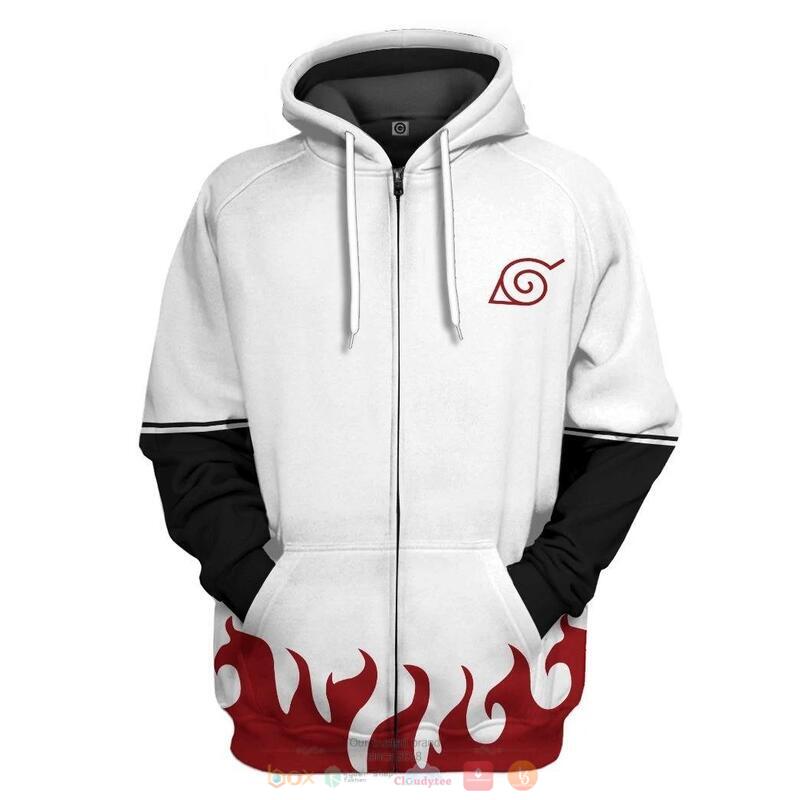 Minato Namikaze 3D Hoodie, Zip Hoodie 2 Minato Namikaze 3D Hoodie Zip Hoodie 1