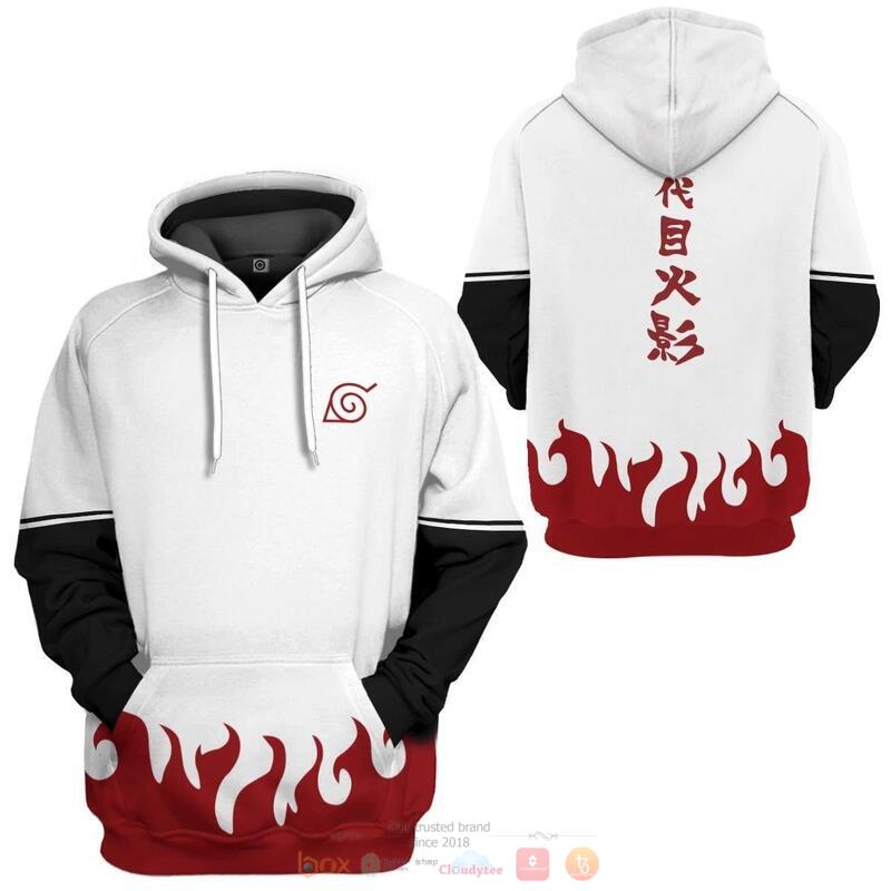 Minato Namikaze 3D Hoodie, Zip Hoodie 3 Minato Namikaze 3D Hoodie Zip Hoodie 1 2