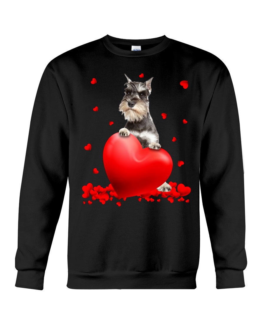 Miniature Schnauzer Valentine Hearts jersey shirt, hoodie 5 Miniature Schnauzer Valentine Hearts shirt hoodie 7