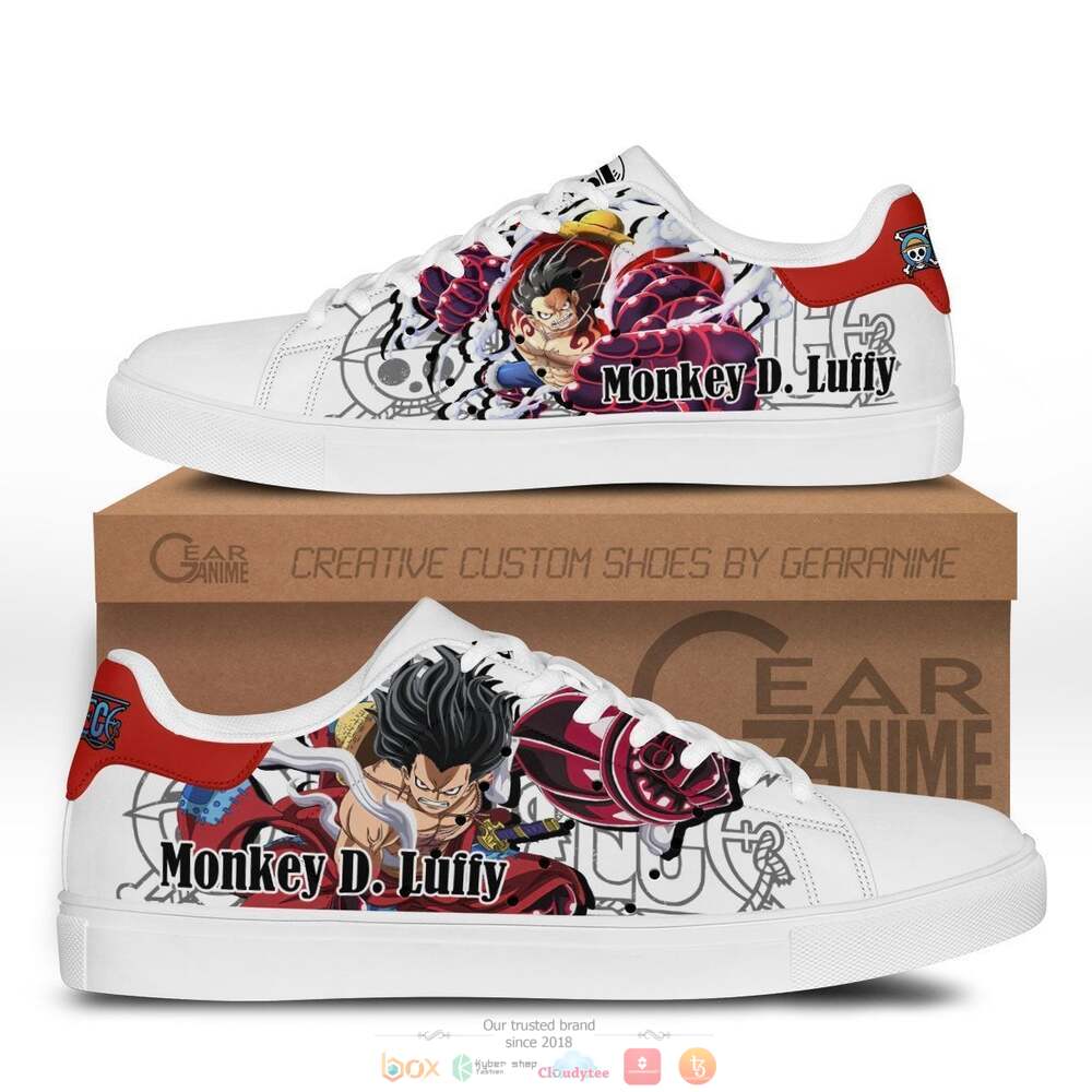 Monkey D Luffy Anime One Piece Skate Stan Smith Shoes