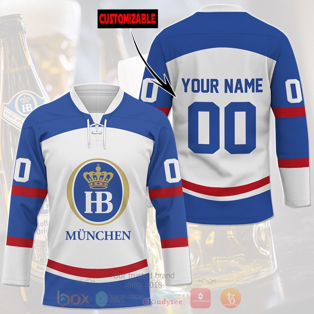 Munchen Personalized Hockey Jersey