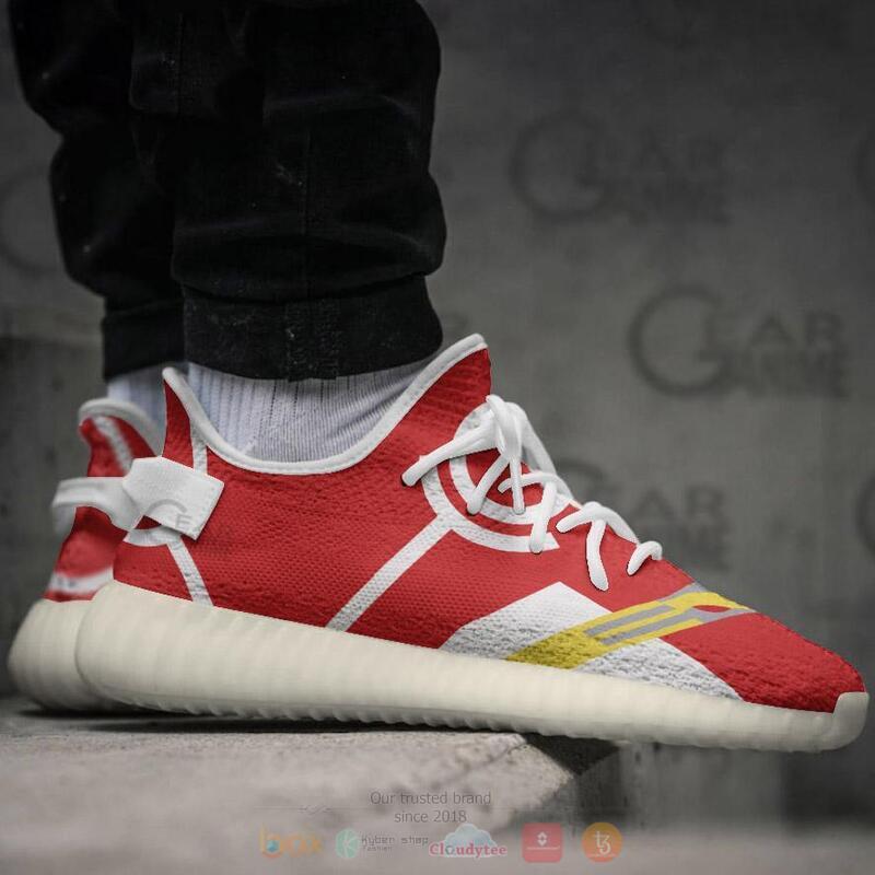 My Hero Academia All Might Silver Ace Yeezy Sneaker shoes 1