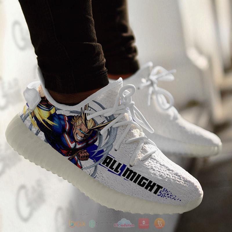 My Hero Academia All Might Yeezy Sneaker shoes 4 My Hero Academia All Might Yeezy Sneaker shoes 1 2 3