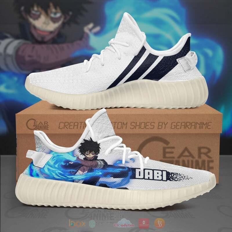 My Hero Academia Dabi Yeezy Sneaker shoes