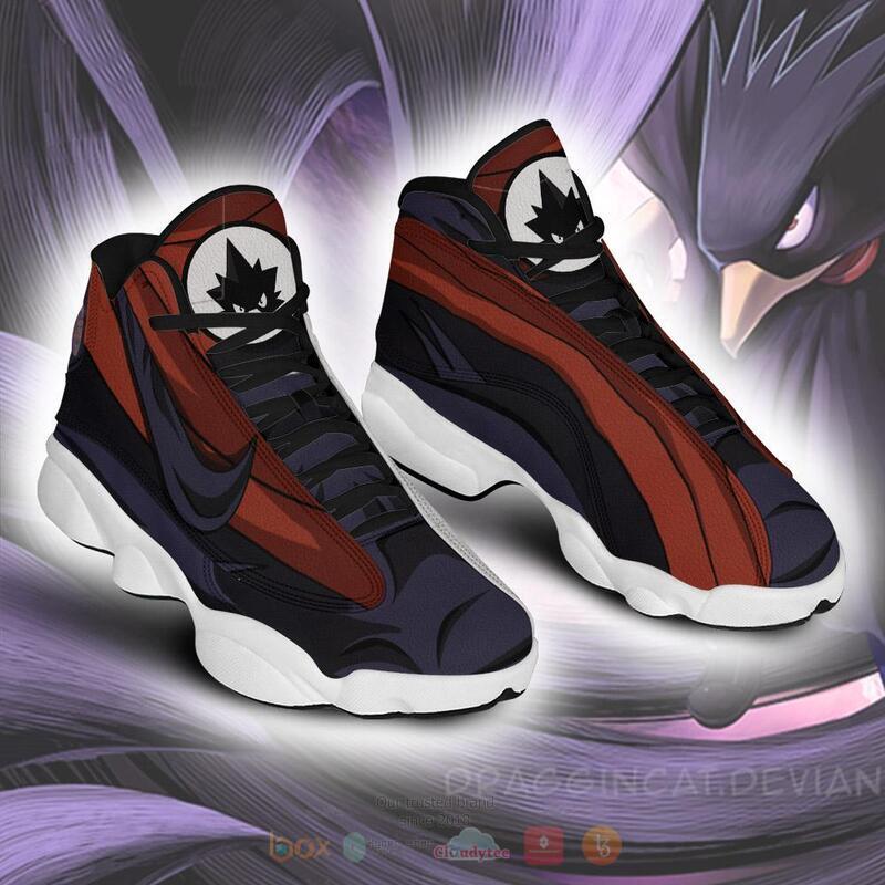 My Hero Academia Fumikage Tokoyami Air Jordan 13 Sneaker Shoes 2 My Hero Academia Fumikage Tokoyami Air Jordan 13 Sneaker Shoes 1