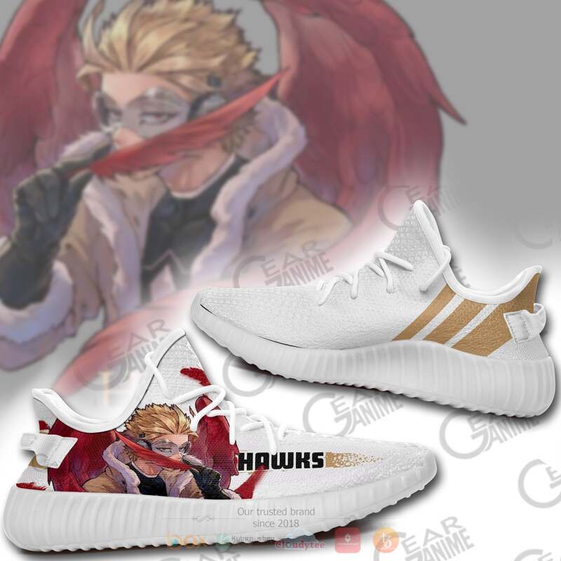 My Hero Academia Keigo Takami Hawks BNHA Yeezy Sneaker shoes 1