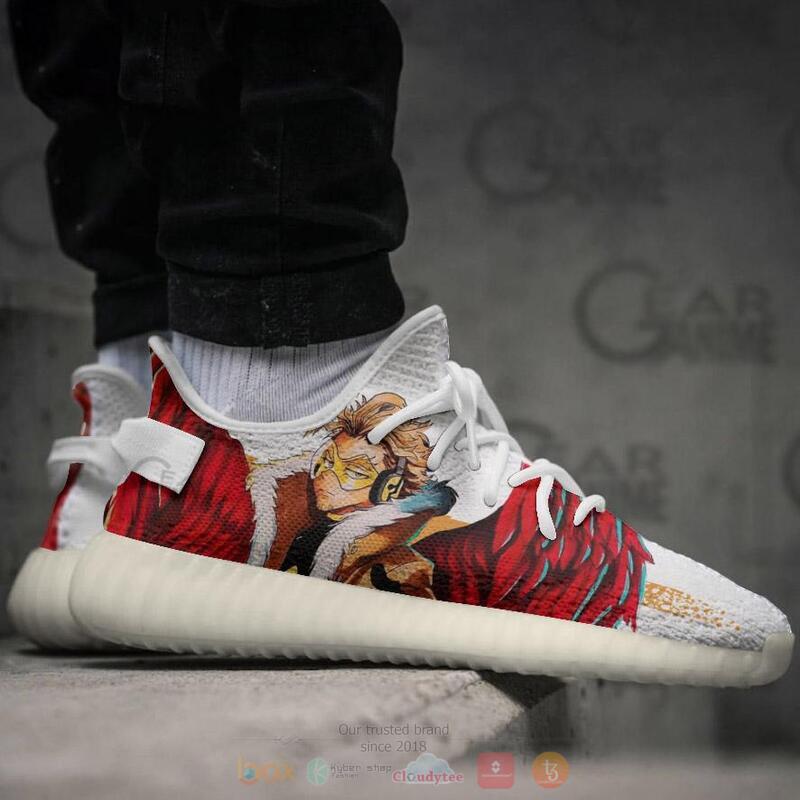 My Hero Academia Keigo Tamaki Hawks BNHA Yeezy Sneaker shoes 3 My Hero Academia Keigo Tamaki Hawks BNHA Yeezy Sneaker shoes 1 2