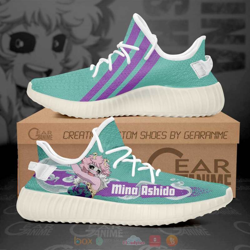 My Hero Academia Mina Ashido Yeezy Sneaker shoes