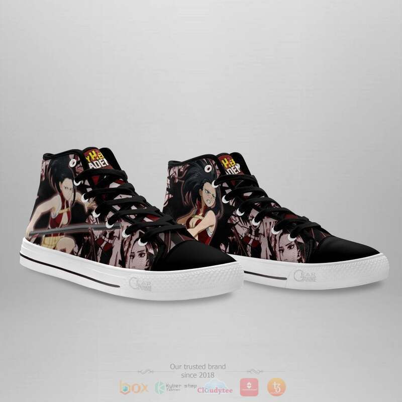My Hero Academia Momo Yaoyorozu Canvas High Top shoes 1 2 3