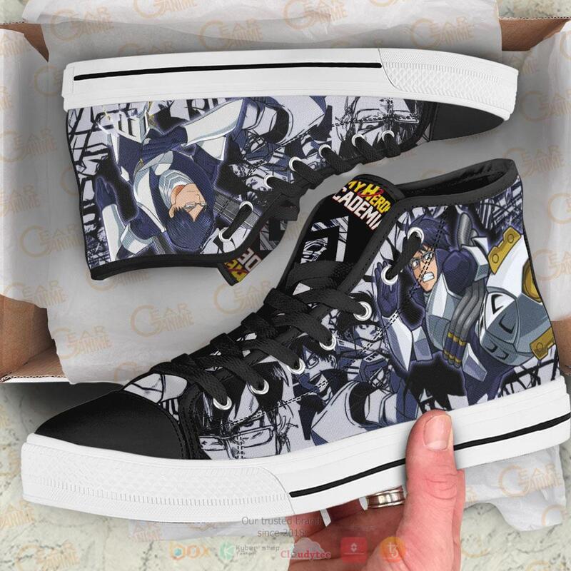 My Hero Academia Tenya Iida Canvas High Top shoes 1