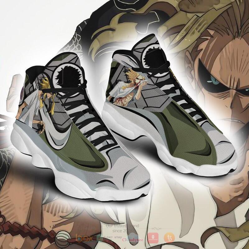 My Hero Academia Toshinori Yagi Air Jordan 13 Sneaker Shoes 1 2