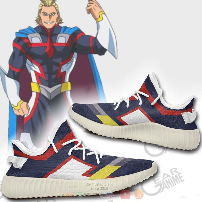 My Hero Academia Young All Might Uniform Yeezy Sneaker shoes 1