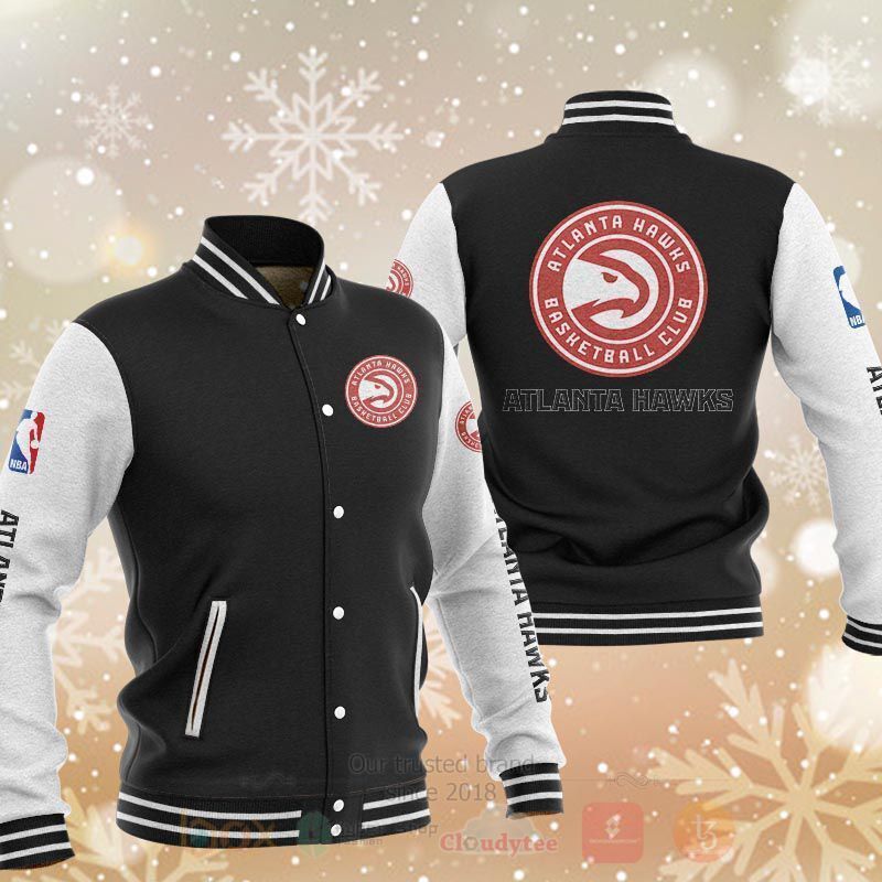 NBA Atlanta Hawks Baseball Jacket