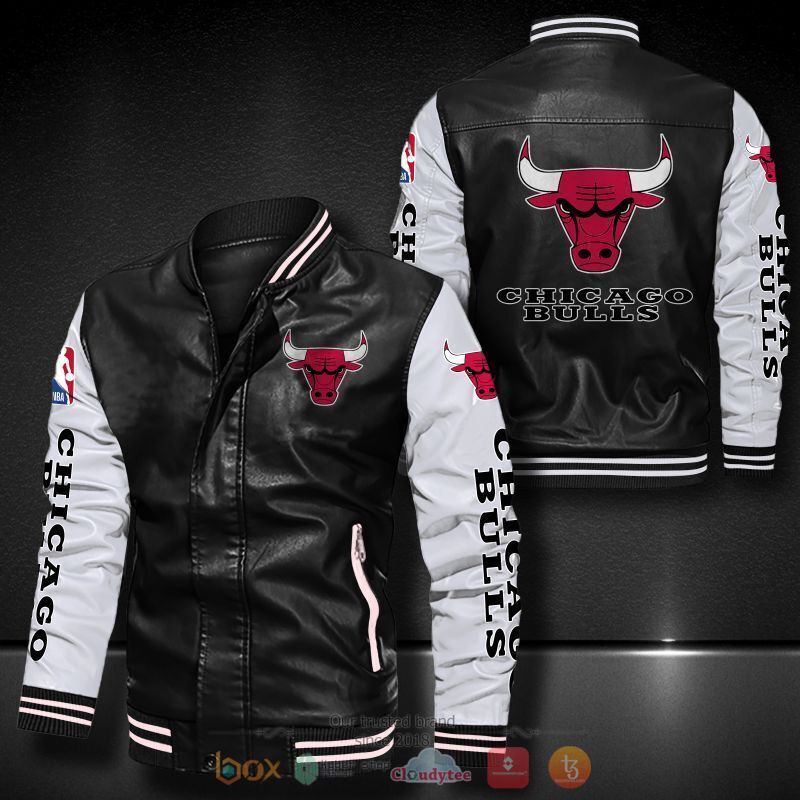 NBA Chicago Bulls Bomber leather jacket