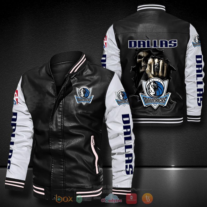 NBA Dallas Mavericks Death God Bomber leather jacket
