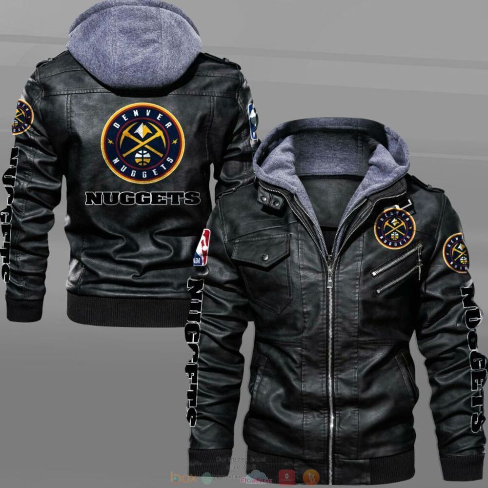 NBA Denver Nuggets Leather Jacket