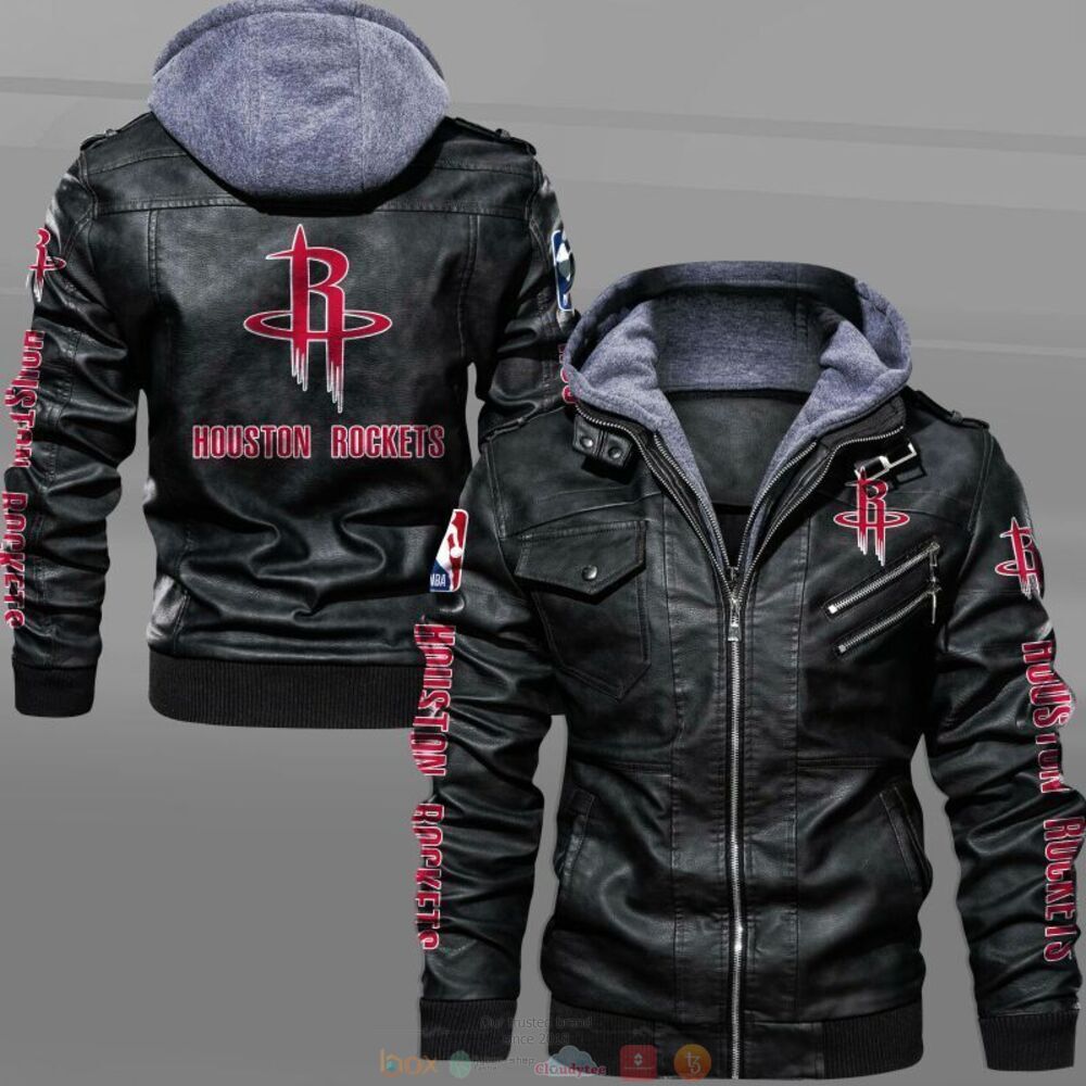 NBA Houston Rockets Leather Jacket