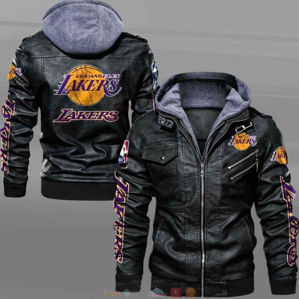 NBA Los Angeles Lakers Leather Jacket