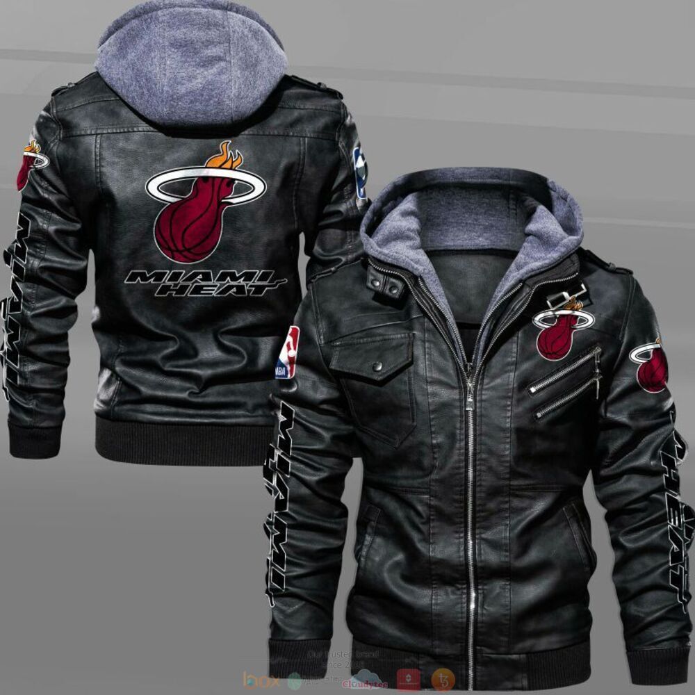 NBA Miami Heat Leather Jacket