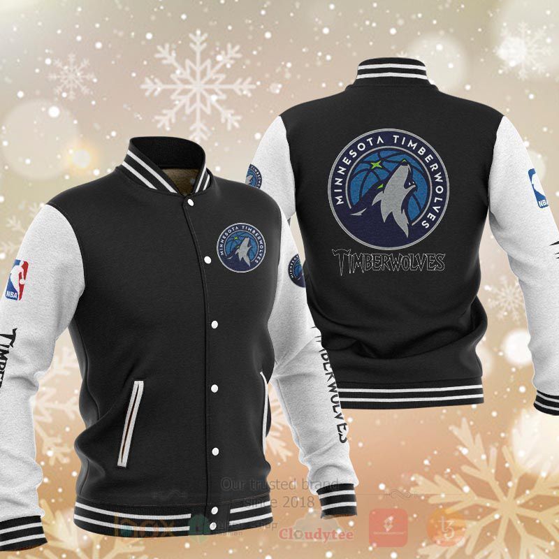 NBA Minnesota Timberwolves Baseball Jacket