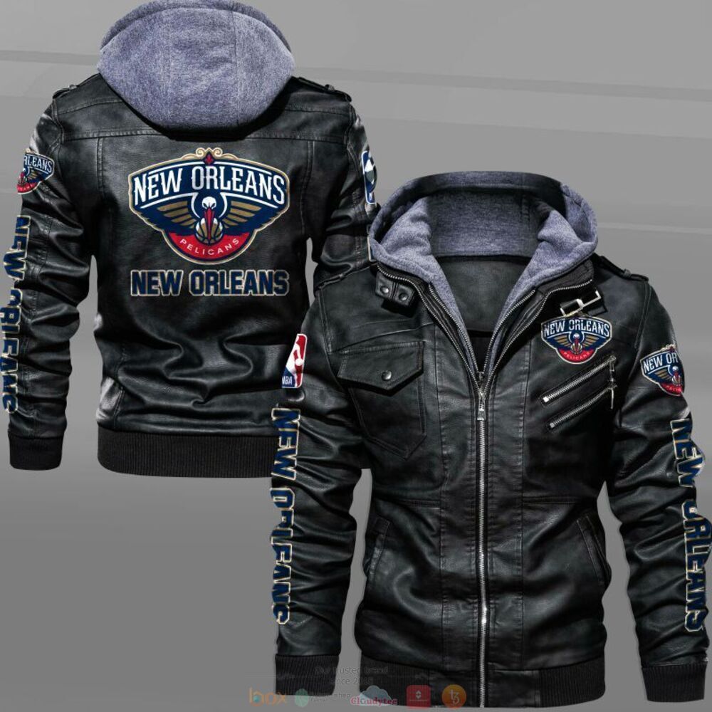 NBA New Orleans Pelicans Leather Jacket