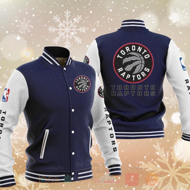 BEST NBA Toronto Raptors 3D Baseball Jacket 2 NBA Toronto Raptors Baseball Jacket 1