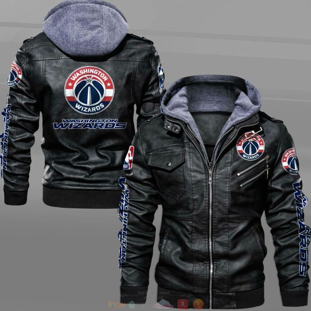 NBA Washington Wizards Leather Jacket