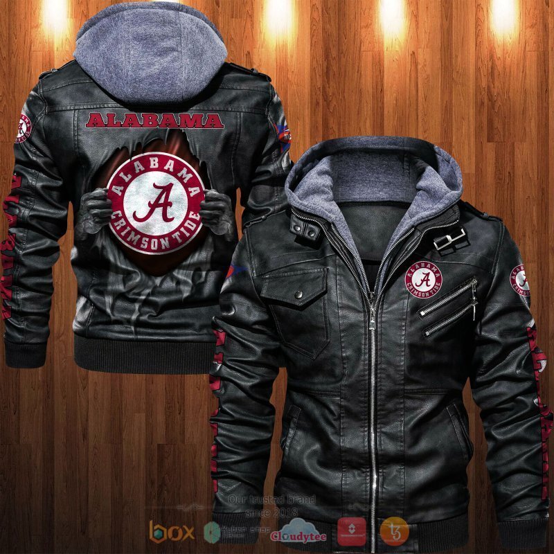 NCAA Alabama Crimson Tide Leather Jacket
