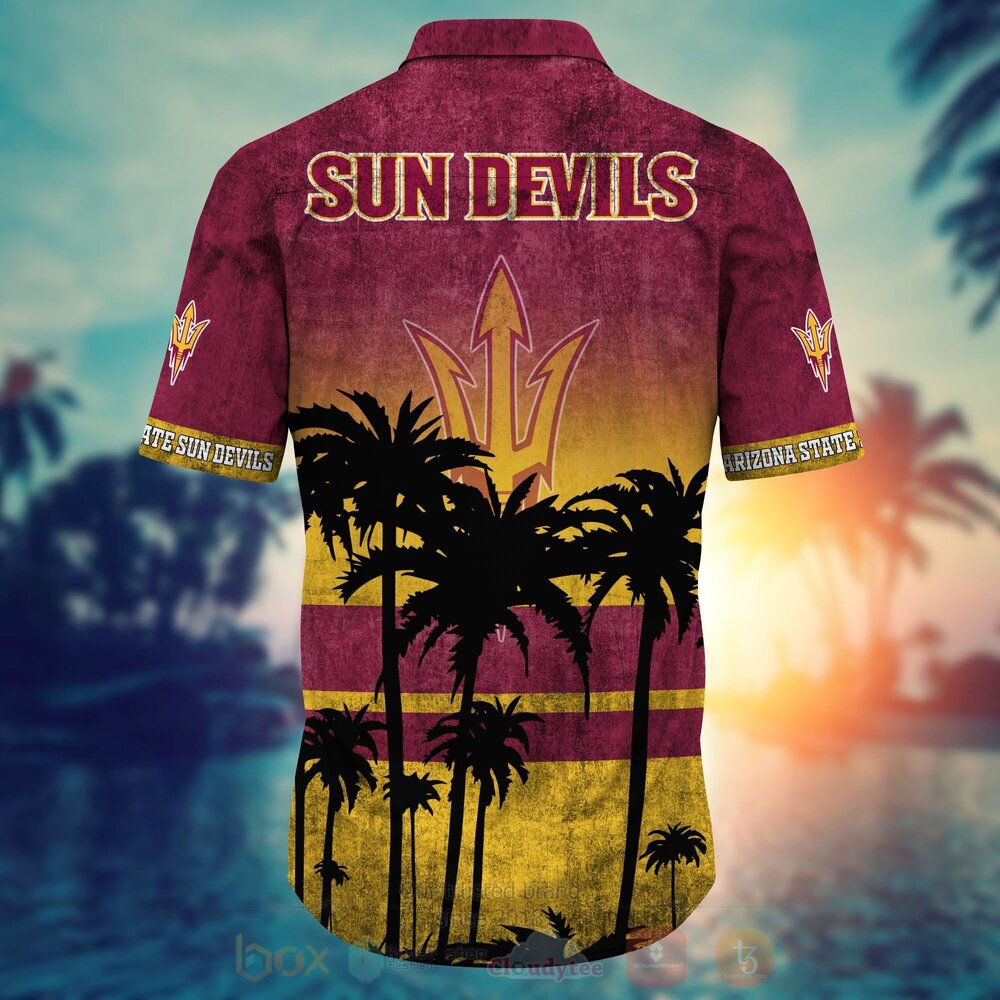 BEST NCAA Arizona State Sun Devils football 3D All Over Printed Hawaiian Shirt, Short 4 NCAA Arizona State Sun Devils football Hawaiian Shirt Short 1 2 3