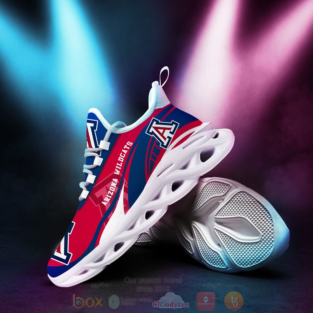 BEST NCAA Arizona Wildcats football Clunky Sneakers 3 NCAA Arizona Wildcats football Clunky Max Soul Shoes 1 2