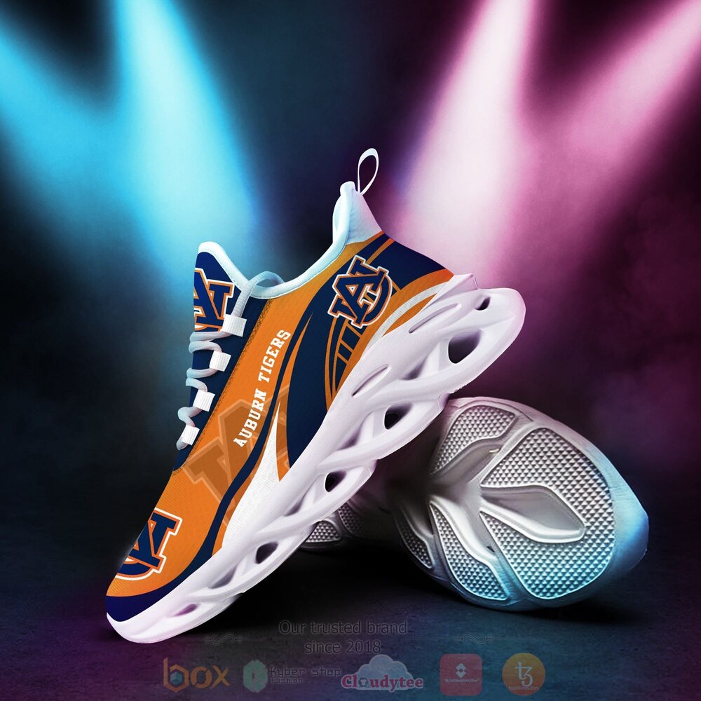 BEST NCAA Auburn Tigers football Clunky Sneakers 3 NCAA Auburn Tigers football Clunky Max Soul Shoes 1 2
