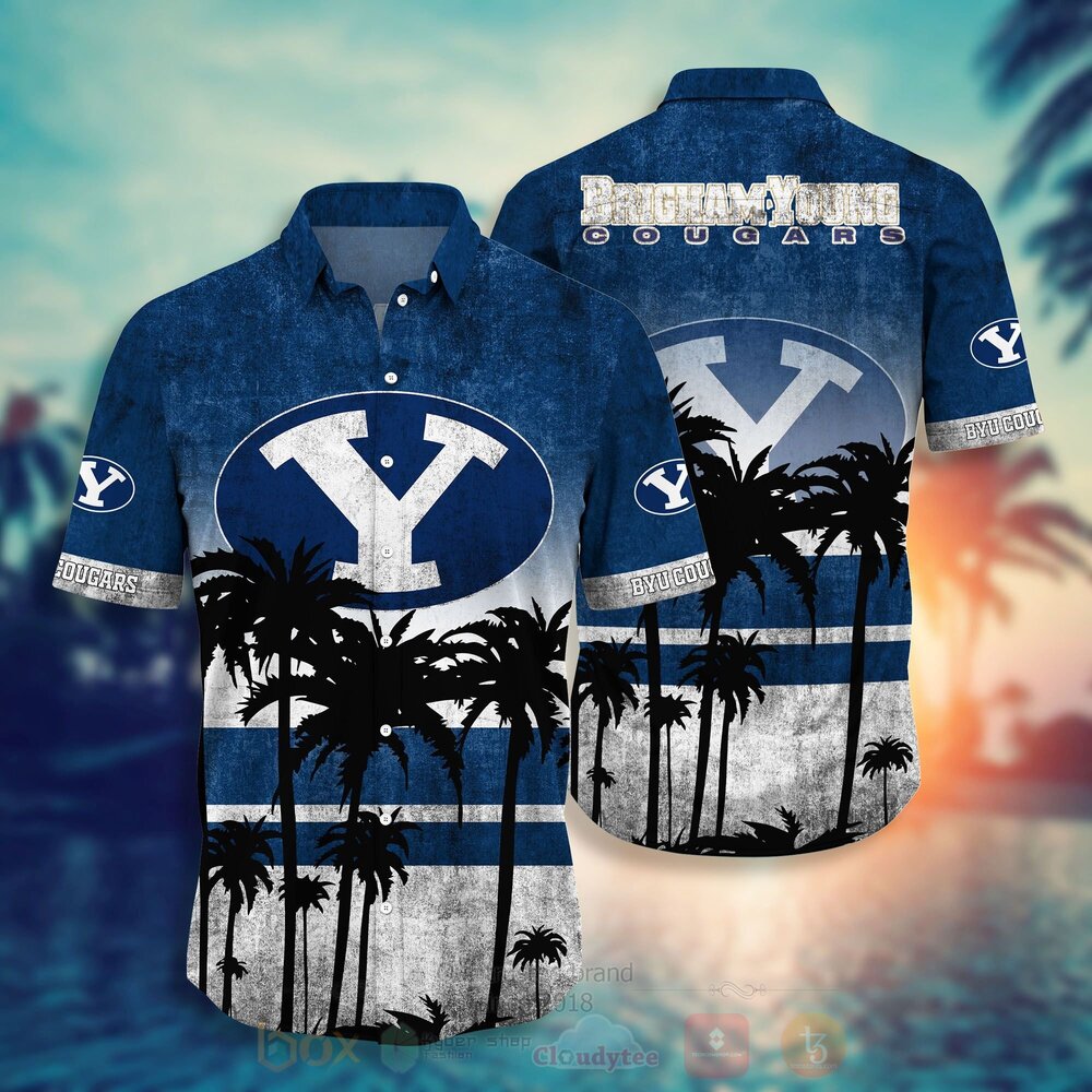 BEST NCAA BYU Cougars men's basketball 3D All Over Printed Hawaiian Shirt, Short 10 NCAA BYU Cougars mens basketball Hawaiian Shirt Short