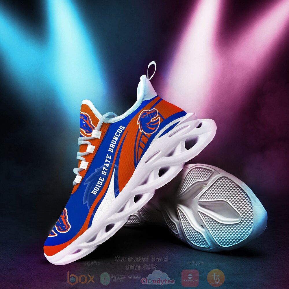 BEST NCAA Boise State Broncos football Clunky Sneakers 3 NCAA Boise State Broncos football Clunky Max Soul Shoes 1 2